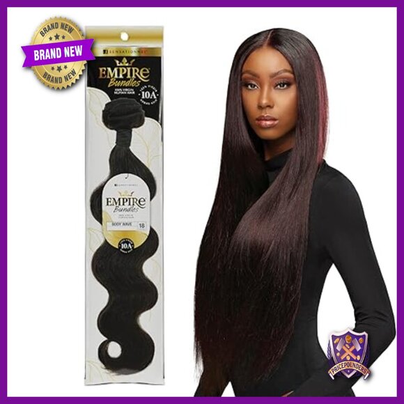 22 Inch Human Hair Extensions, Tangle Free, For Sew In Weaving main image 5